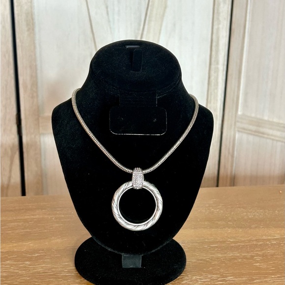 Brighton Circle Pendant Necklace - Picture 2 of 6